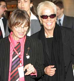 Natasa Kandic i Carla Del Ponte