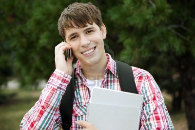 5386329-happy-student-on-the-phone