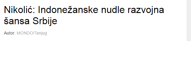 nudle